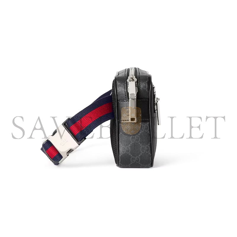 G*u*i gg black small belt bag 792094 (24*14*5.5cm)